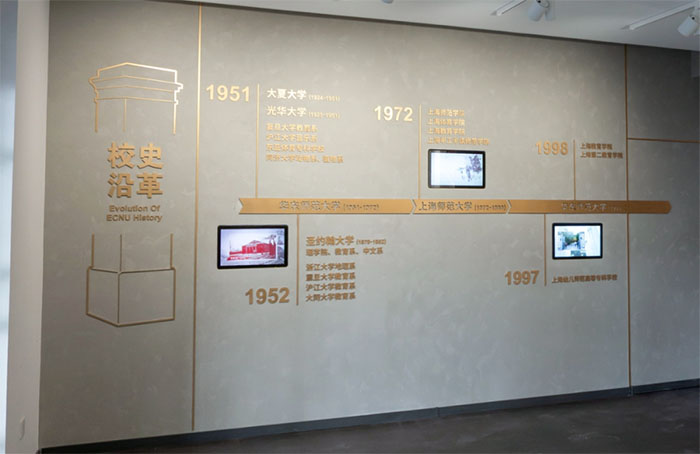 踏入华东师大校史馆,解锁七秩风华密码(图3) 1 (3).jpg