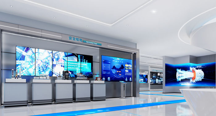 电气企业展厅设计:以科技为骨,以品牌为魂,塑造现代工业视觉标杆(图5) 电气企业展厅 (5).jpg