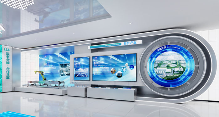 电气企业展厅设计:以科技为骨,以品牌为魂,塑造现代工业视觉标杆(图9) 电气企业展厅 (9).jpg