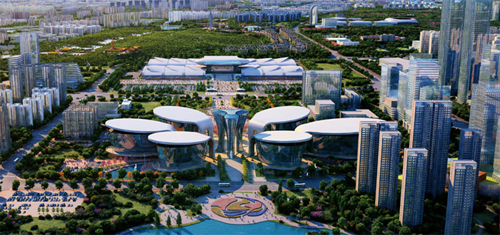 丝路筑城,向新而行 —— 乌鲁木齐城市规划馆全景解读(图1) 乌鲁木齐城市规划馆 (1).jpg