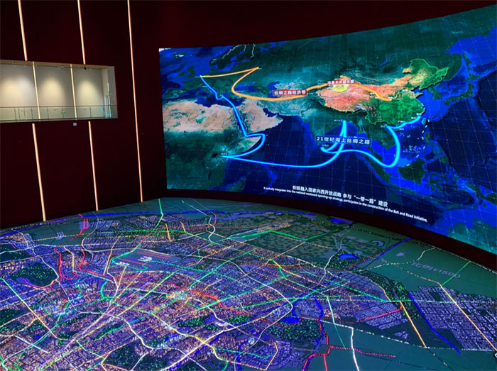 丝路筑城,向新而行 —— 乌鲁木齐城市规划馆全景解读(图6) 乌鲁木齐城市规划馆 (6).jpg