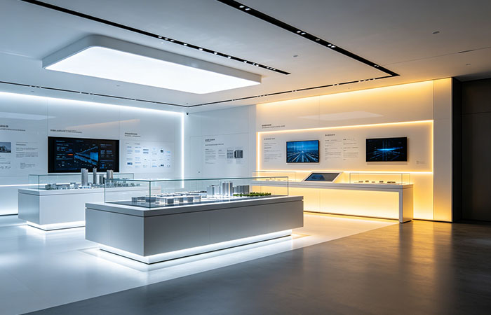 展厅灯光设计:用光影塑造空间高级感(图1) 1.jpg